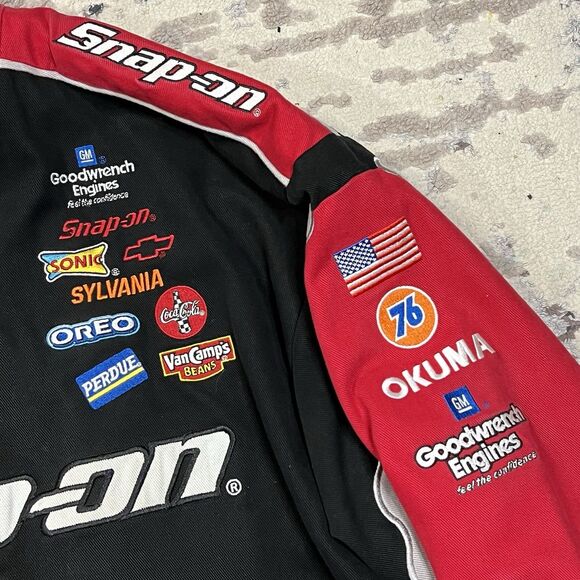 SNAP ON KEVIN HARVICK CHASE AUTHENTIC RACING JACKET SIZE XXL NASCAR Chevy - Picture 9 of 13